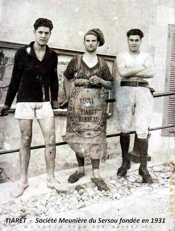 2460- Tiaret - Burdeau - Moulins Societe Meuniere du Sersou  fondee en 1931.jpg